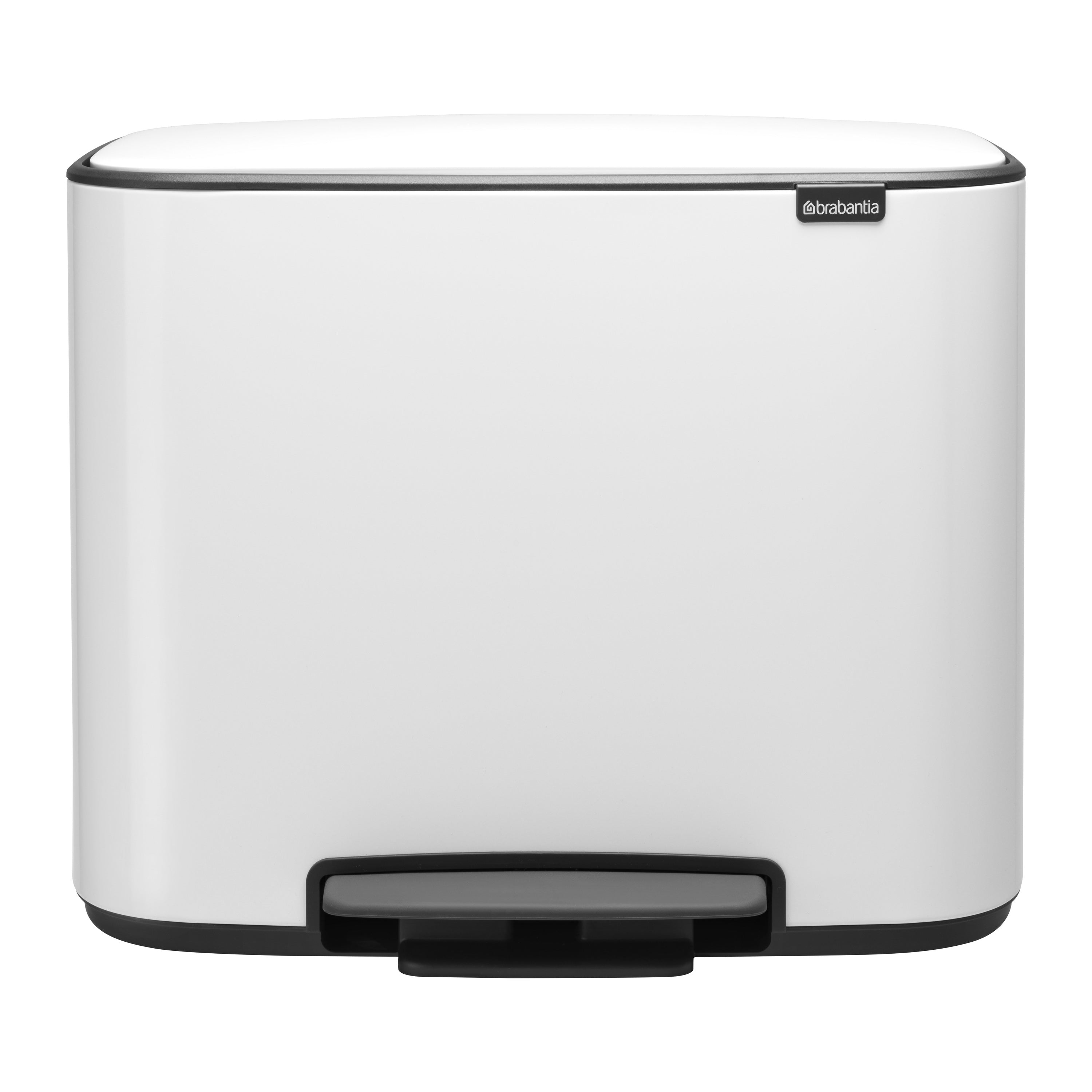 Brabantia Bo Pedaalemmer 11 +  23 L - Wit