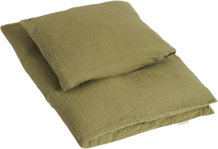 by KlipKlap Sengetøj voksen Dusty olive