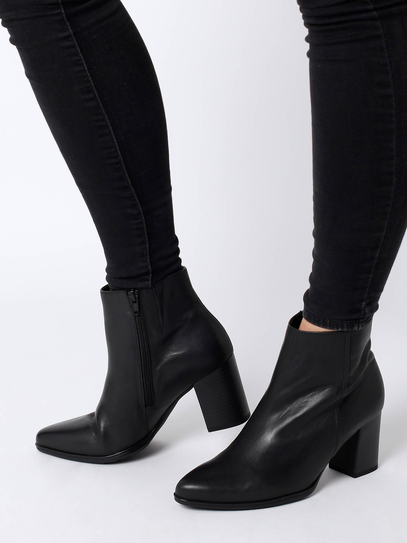 Bottines  talon en cuir en cuir GABOR