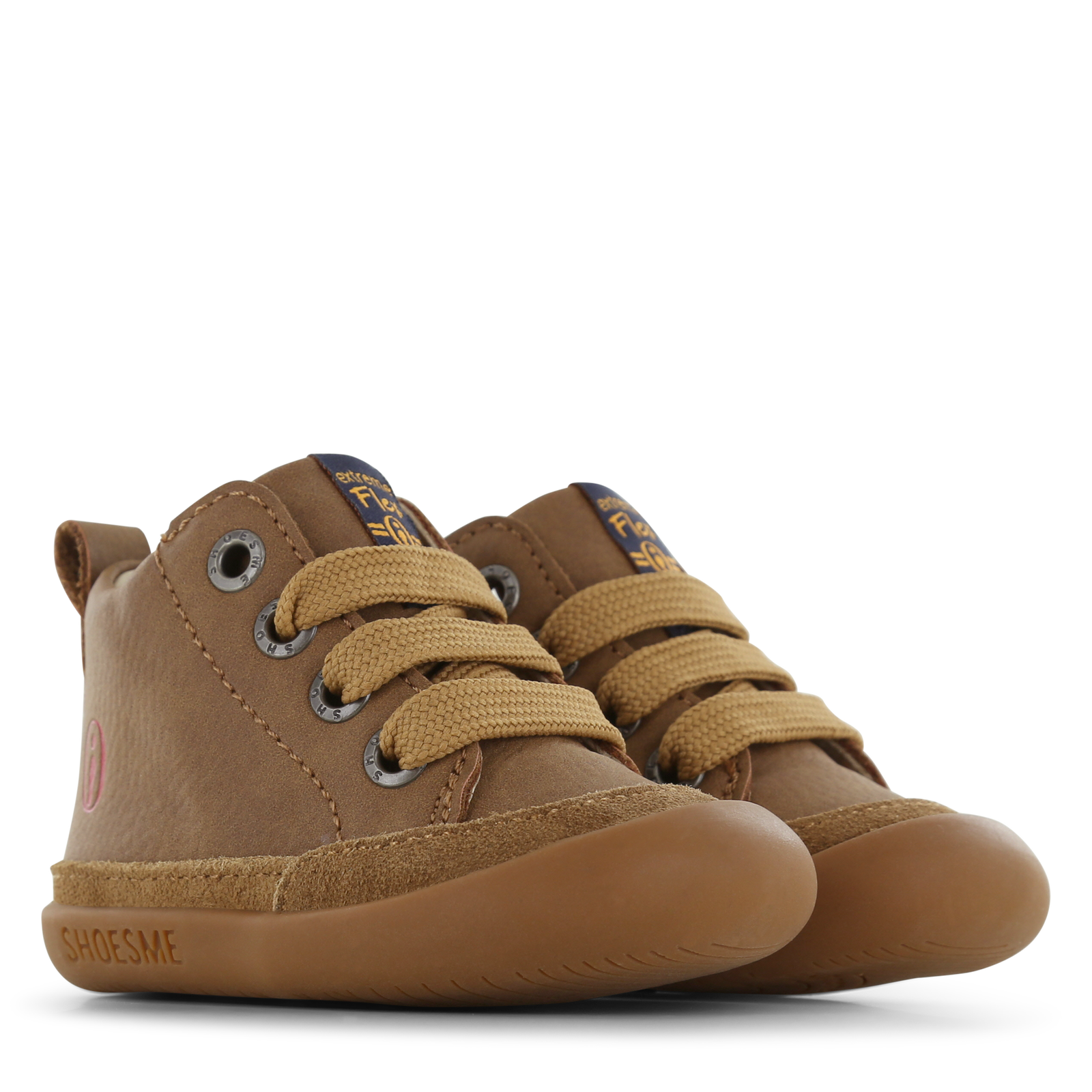 Shoesme cognac bootie Leer, Microleer | Sale