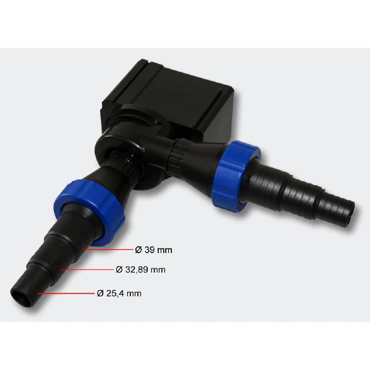 Helloshop26 Pompe Filtration Écumeur - 6000 l/h - 40W