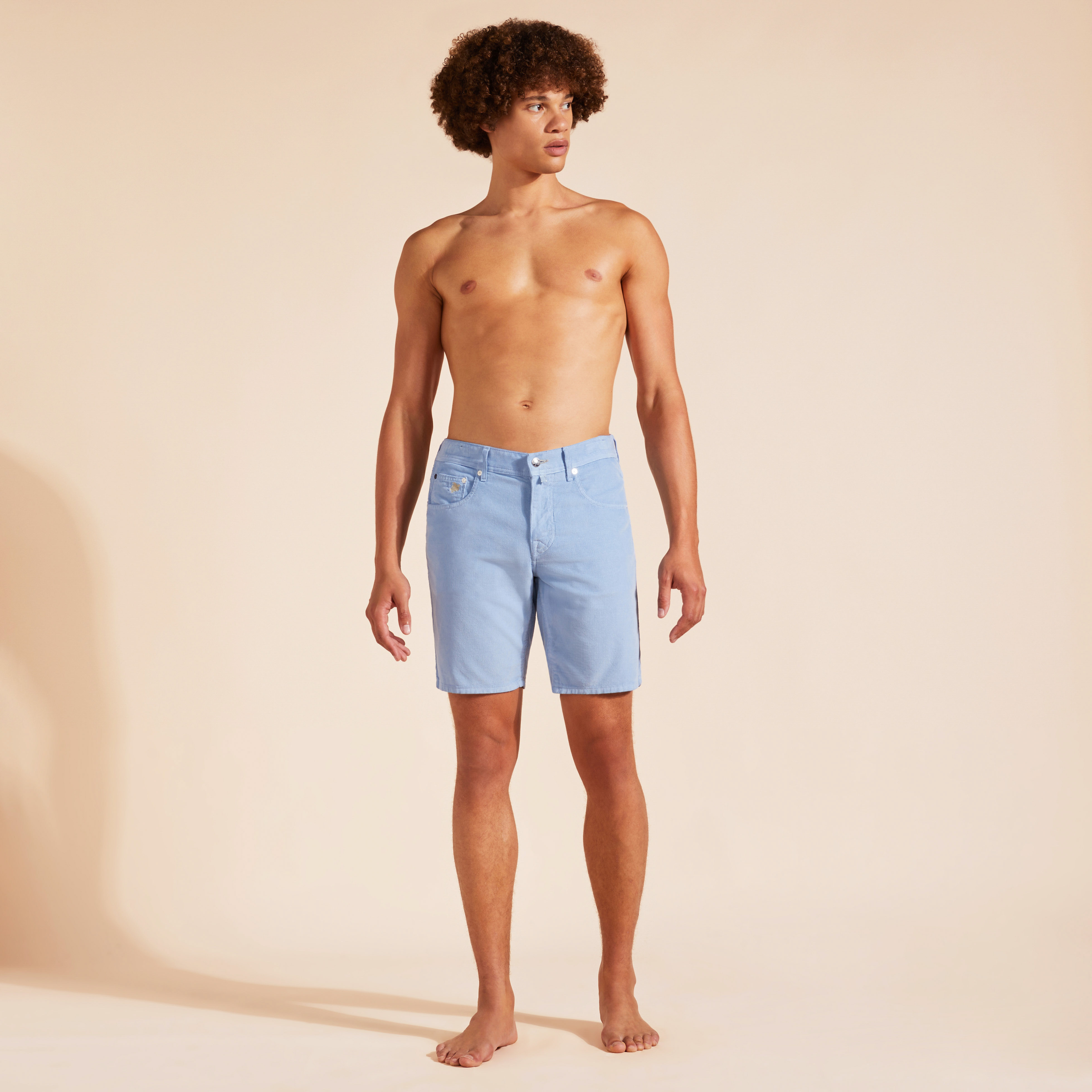 Bermuda en Coton Homme Uni | Short Homme Vilebrequin