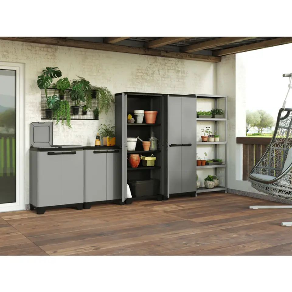 Keter Planet Opbergkast hoog - Multipurpose - 3 planken
