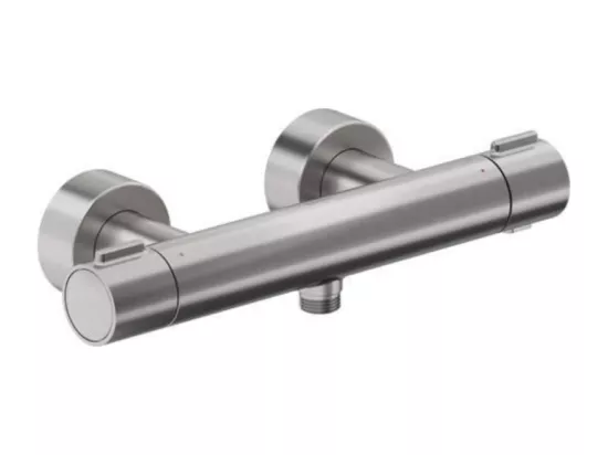 Mitigeur de douche thermostatique DURAVIT 1000 inox brossé