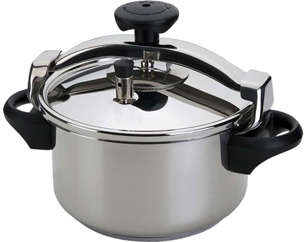 PANELA DE PRESSÃO SEM CESTO DE INDUÇÃO SILAMPOS EM INOX 4.5L