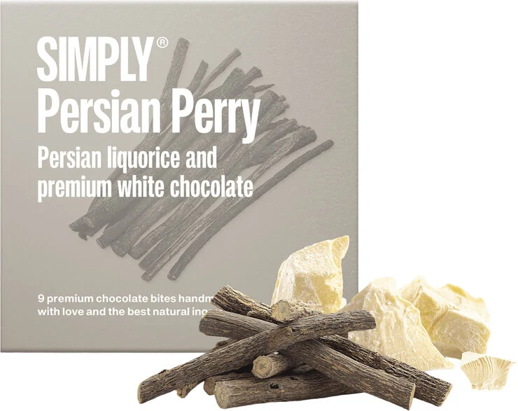 Simply Chocolate Cube, Persian Perry (90 g)
