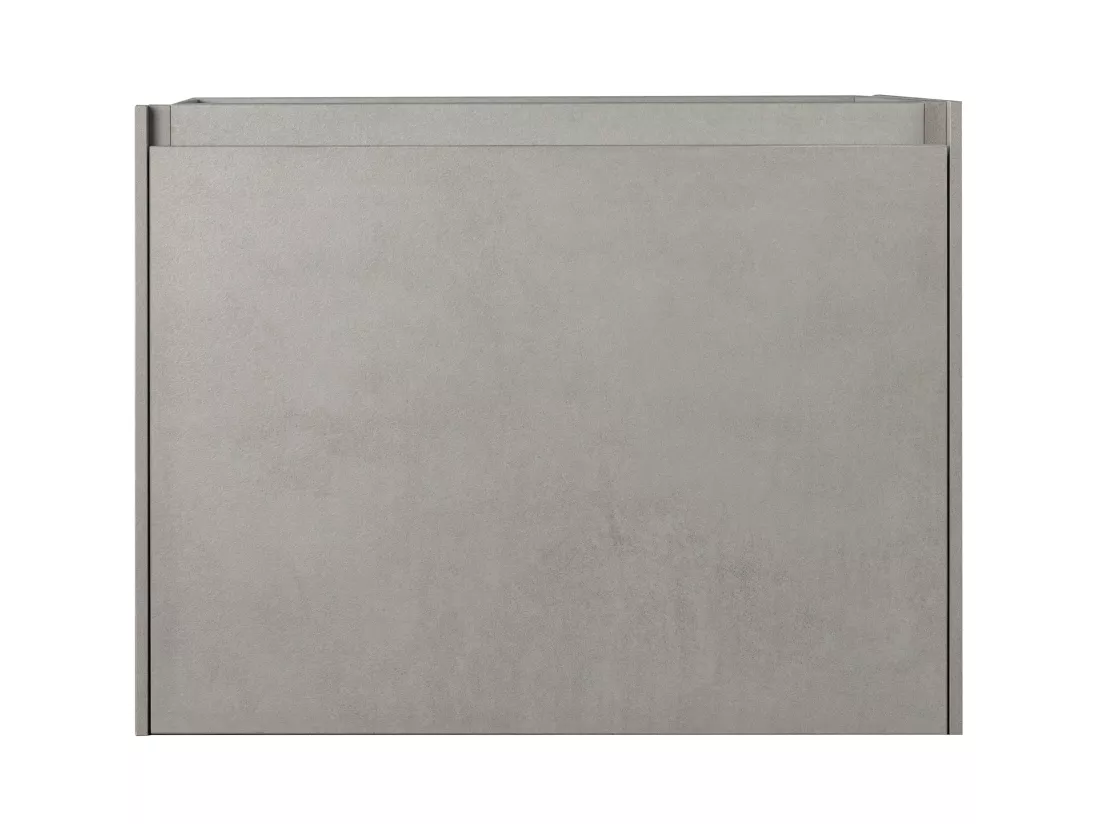 Meuble sous vasque suspendu gris béton - 60 cm - SOSTHENE