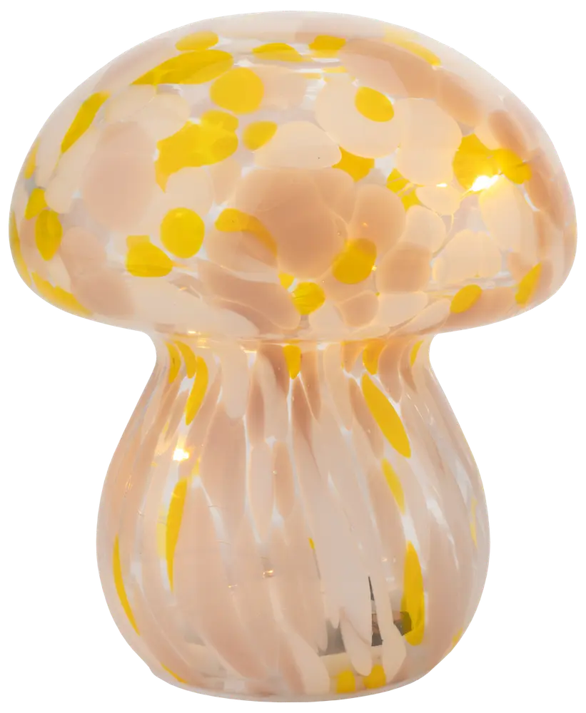 Mushroom bordlampe - konfetti