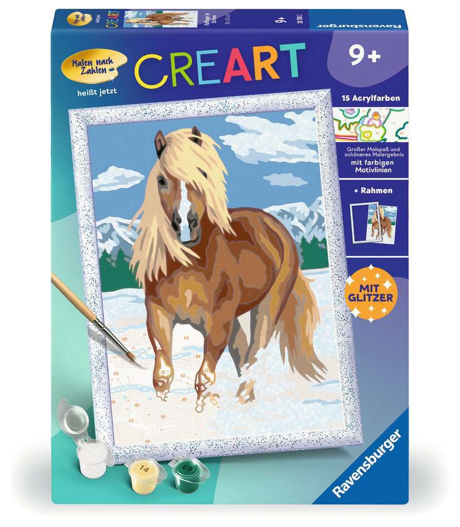 Ravensburger Spiel Haflinger im Schnee