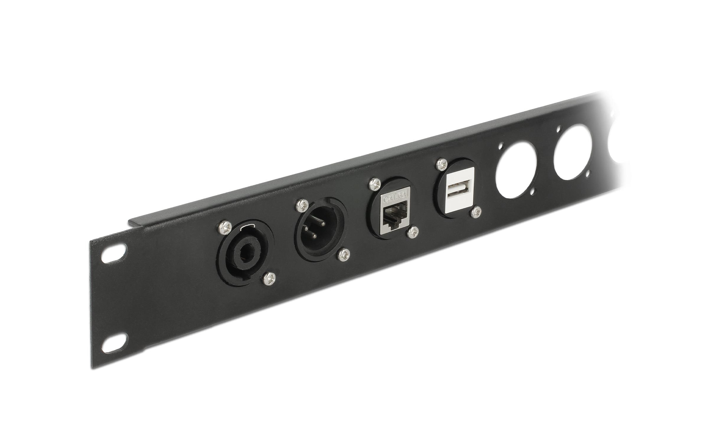 Modul D-Typ 3.5 mm Klinkenbuchse zu TerminalblockDelock D-Typ Modul 3.5 mm 3 Pin Klinkenbuchse zu Terminalblock