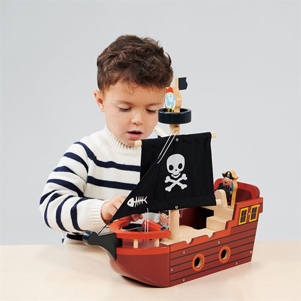 Mentari Piratskib Fishbones - Forlaget Room2Play||Mentari → Luksusbaby.dk