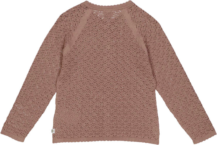 Müsli by Green Cotton Knit scallop cardigan Daydream