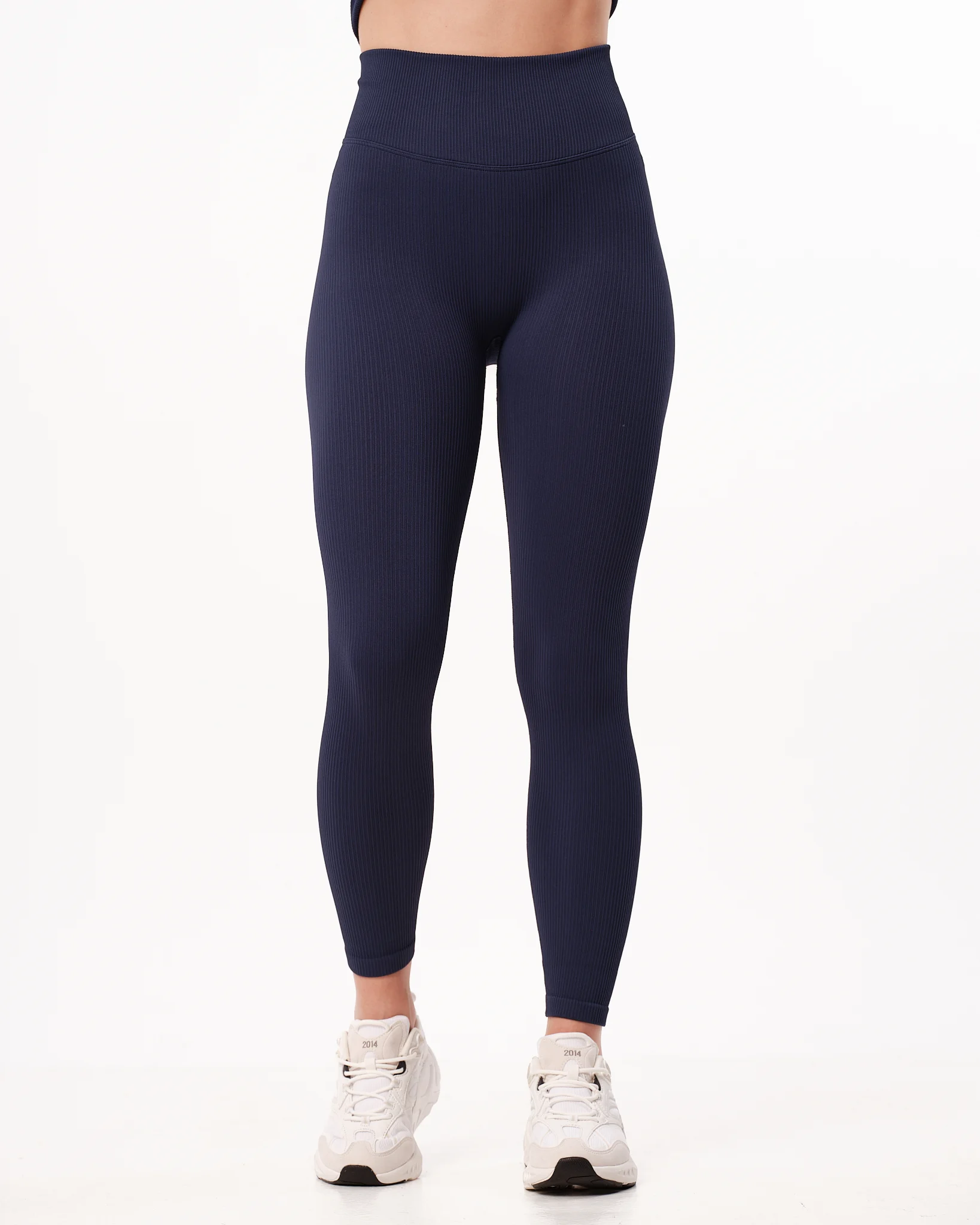 Bumpro Perfect Rib Scrunchie Tights Blue Navy