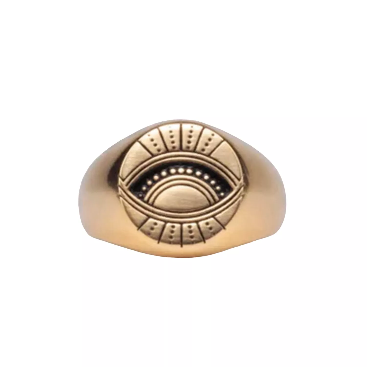IX Studios I Trust Myself Ring 22 kt. Forgyldt Sølv DMN0338GD