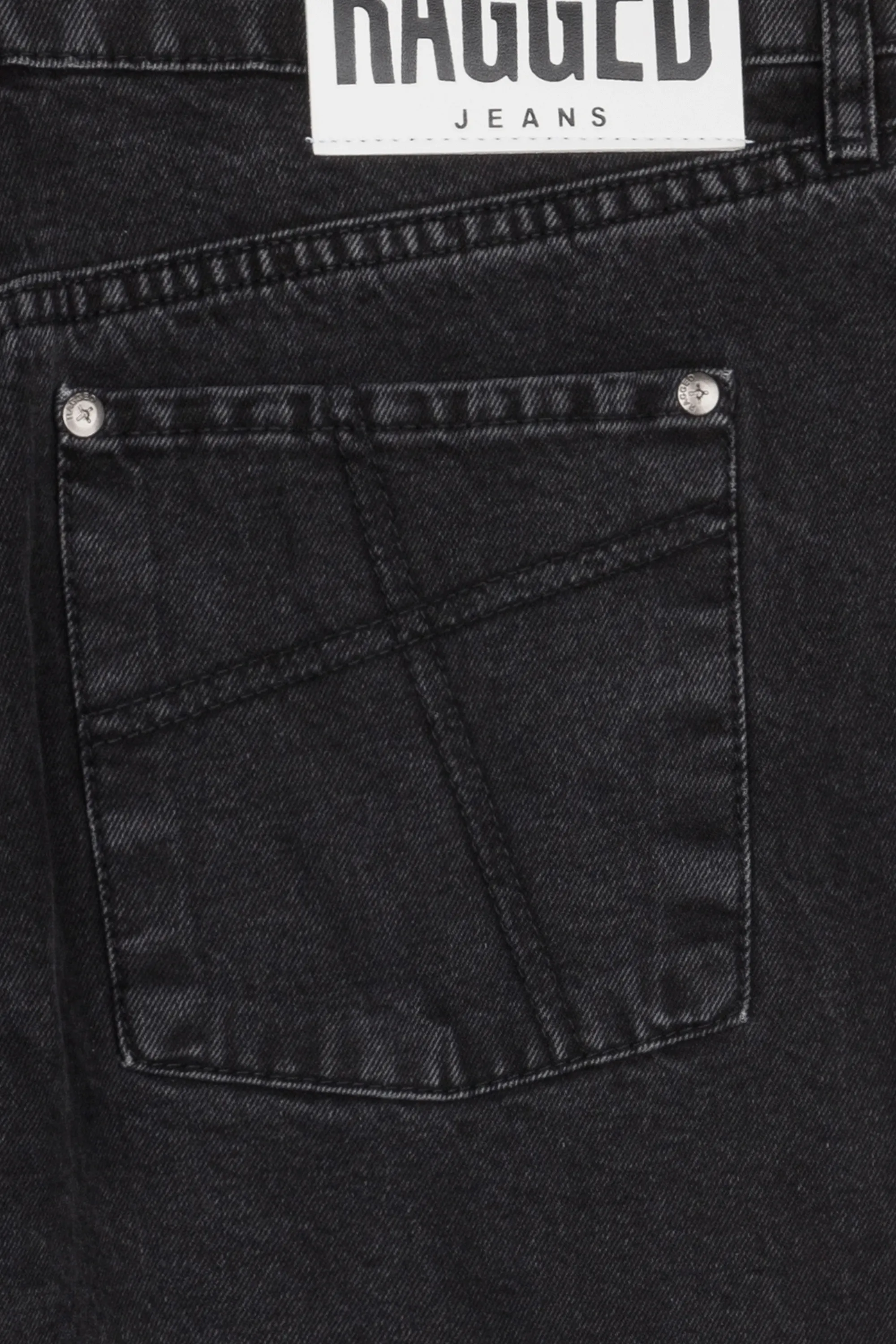 RAGGED PRIEST jean CHAIN SPLIT Noir