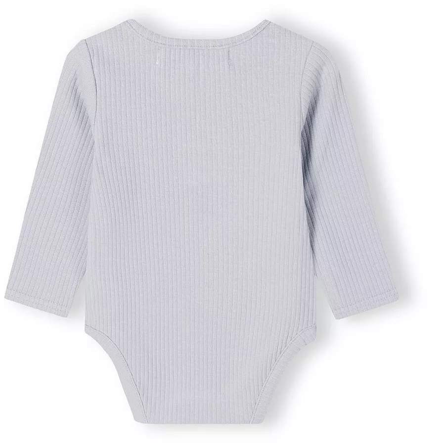MINOTI Body & Leggings Grau Meliert