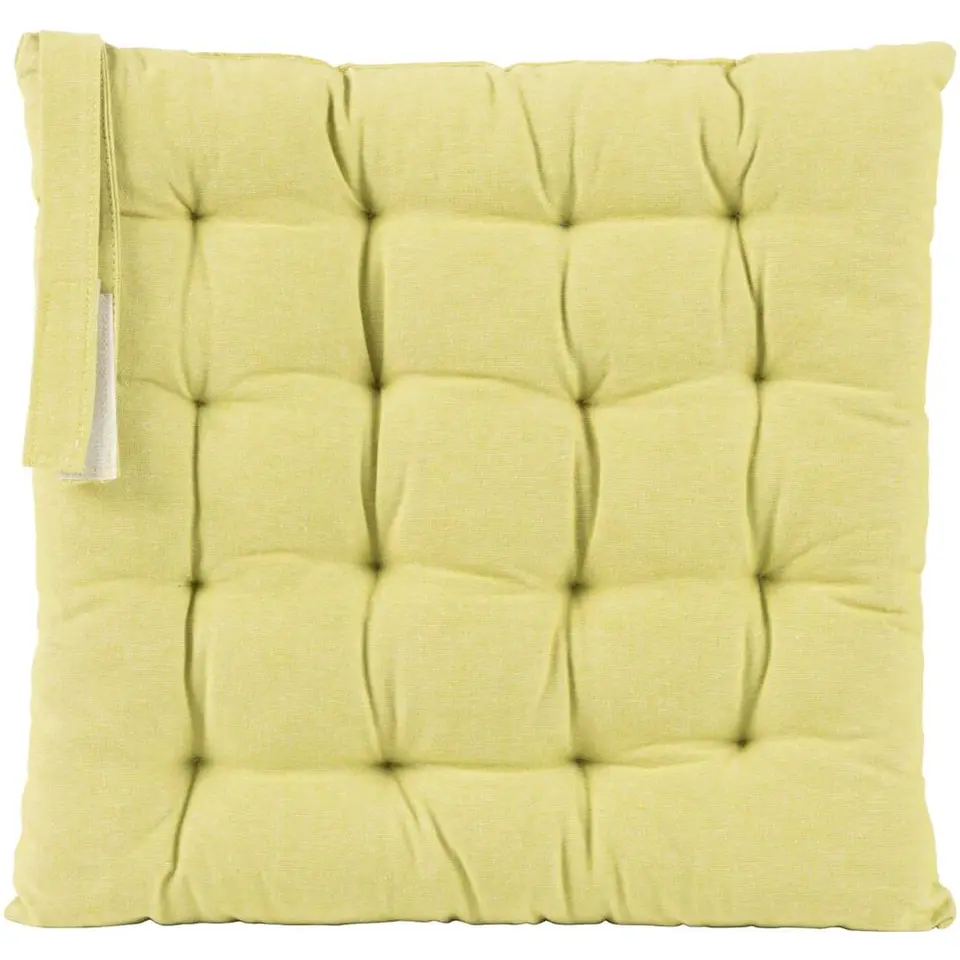 Zitkussen Liam - lime - 40x40 cm