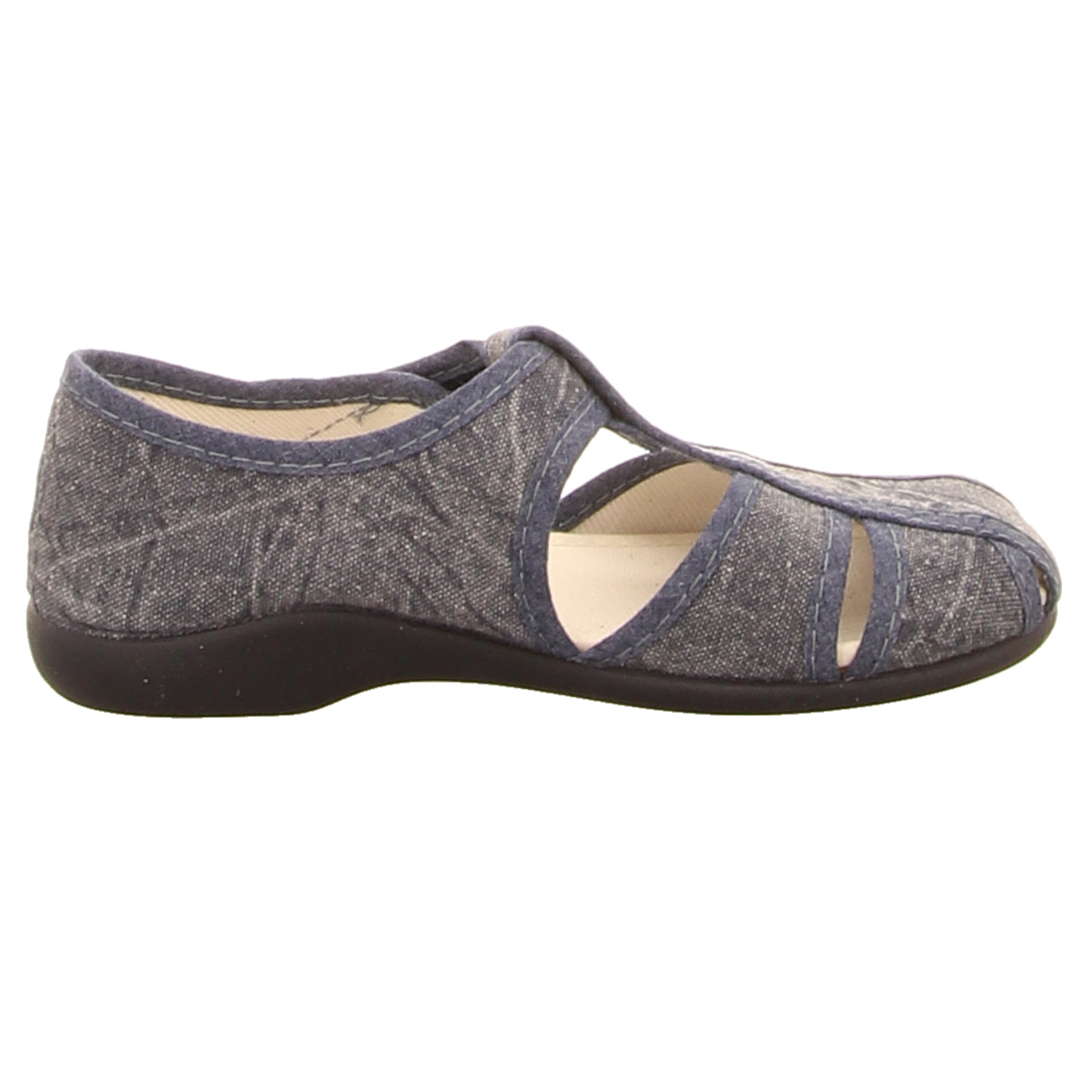 Francesca/o Klettschuh blau
