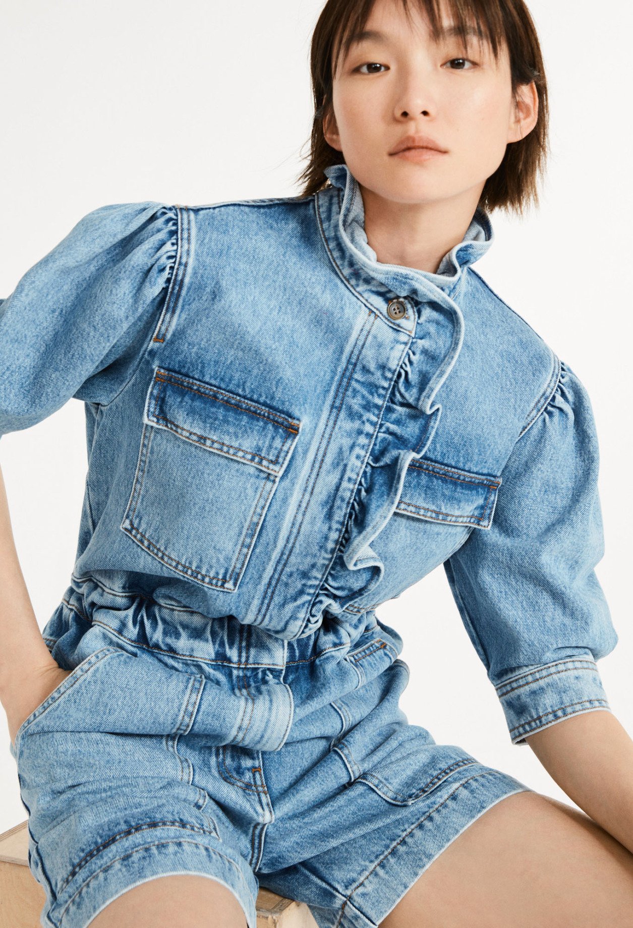 Combinaison en jean