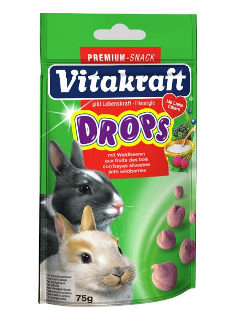Vitakraft Knaagdier Drops - Konijnensnack