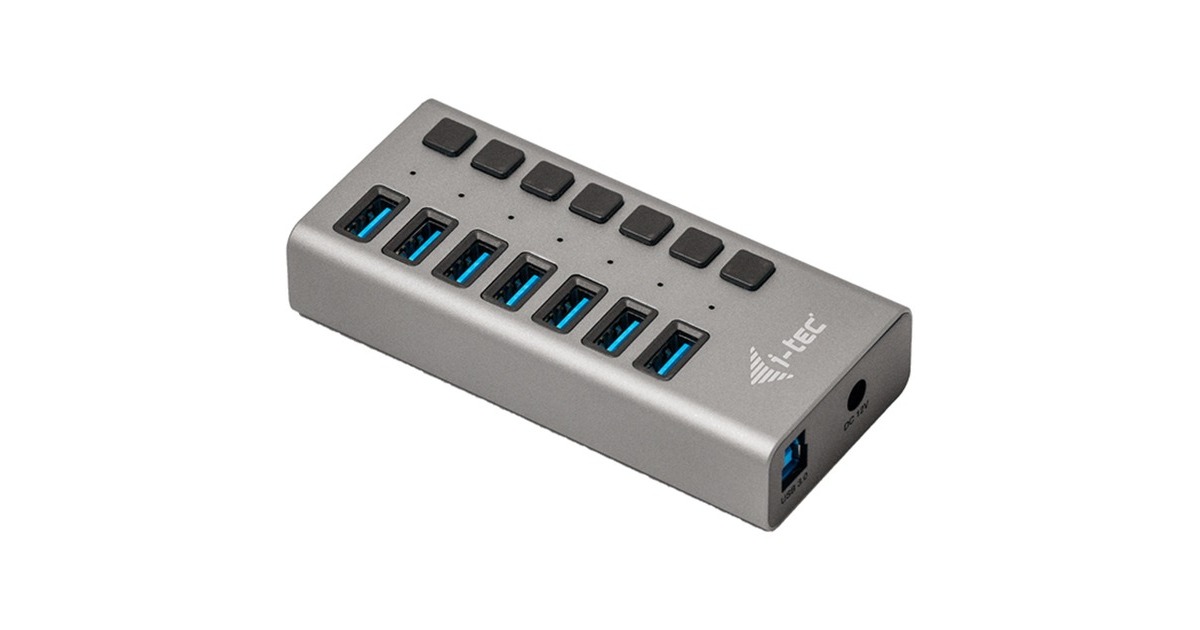 i-tecUSB 3.0 Charging HUB 7 port + Power Adapter usb-hub