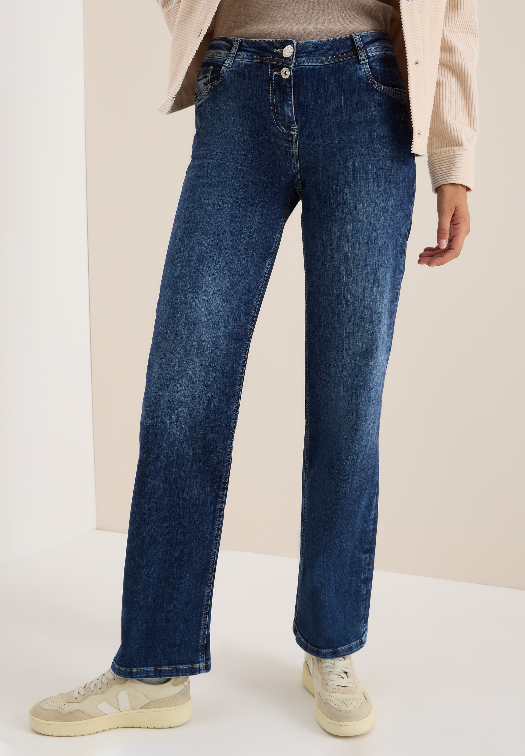 Cecil Weite Jeans »Style NEELE«, mit Stretch