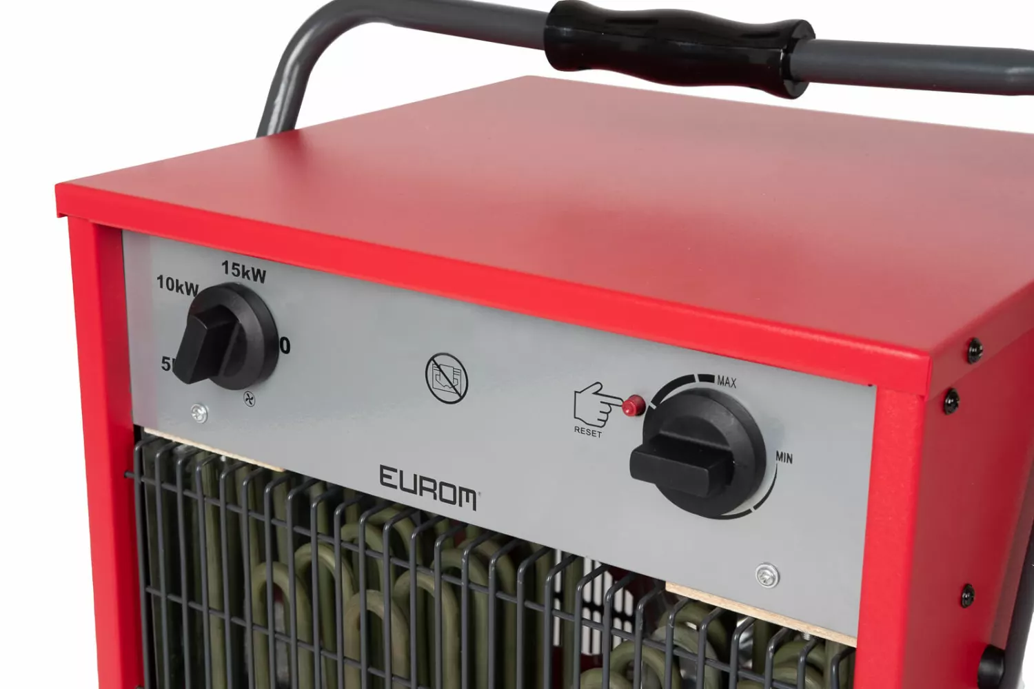 EUROM EK 15002 Werkplaatskachel - 15000W - 400V - met krachtstroomkabel
