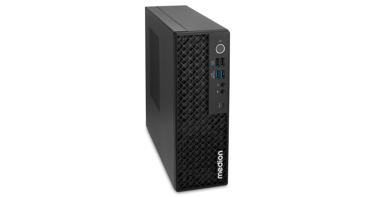 MedionPICOWORX T80III MD340020 mini-pc  (Zwart | Core Ultra 5 226V | Arc Graphics 130V | 16 GB | 512 GB SSD)