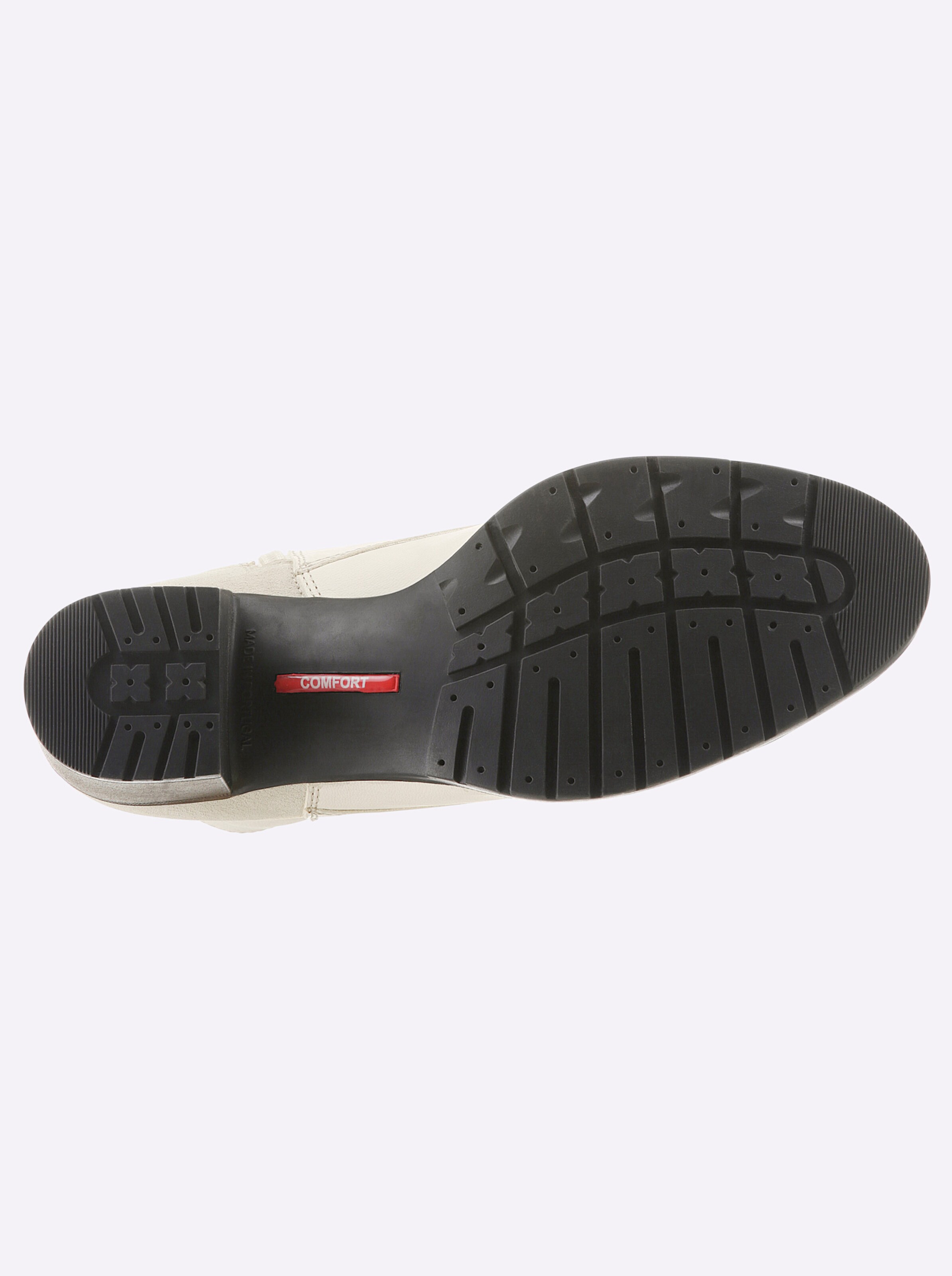 heine Schnürstiefelette in creme