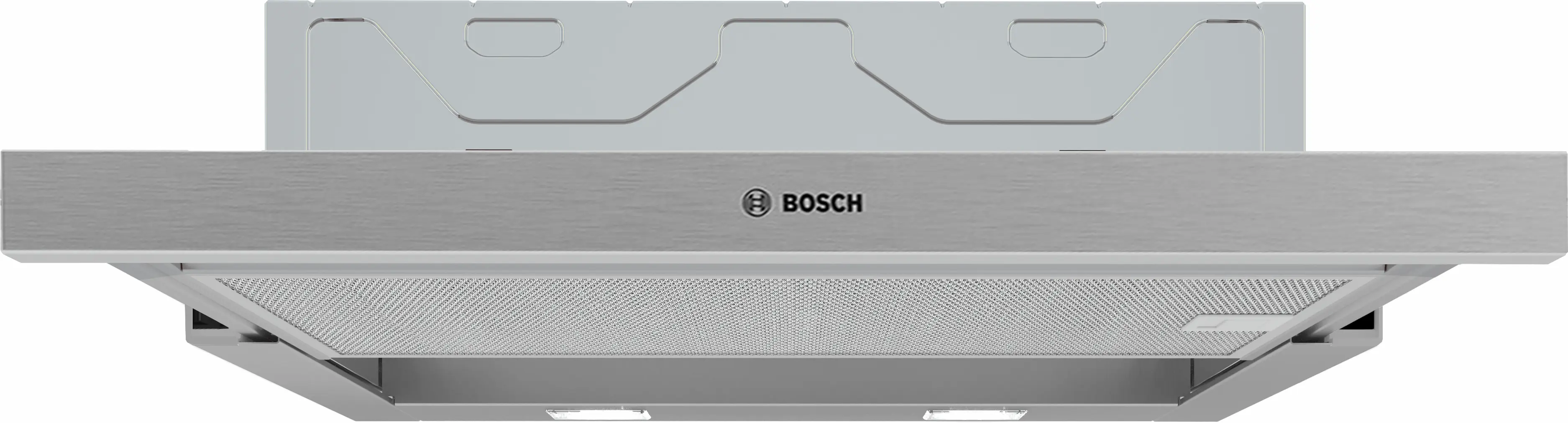 Serie 2 Vlakscherm afzuigkappen 60 cm Zilver metallic