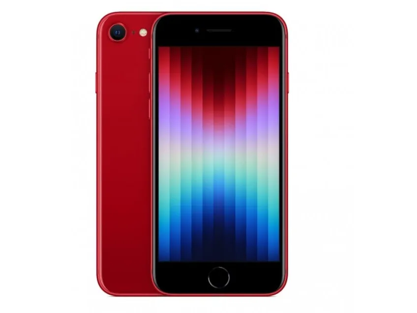 Apple iPhone SE (3rd generation) - (PRODUCT) RED - 5G smartphone - dual-SIM / Intern hukommelse 256 GB - LCD-skærm - 4.7