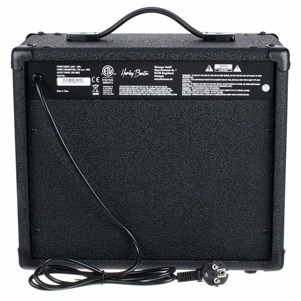 Harley Benton B-450 Black Bundle 1