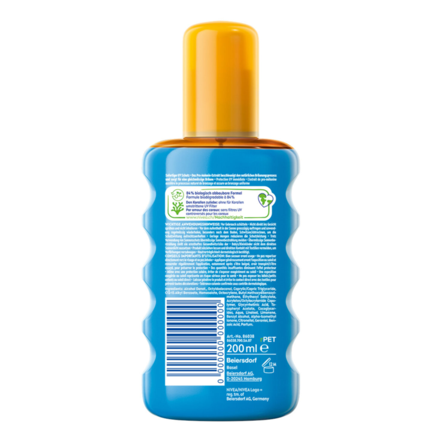 Nivea Protect & Bronze Sonnenöl LSF 30