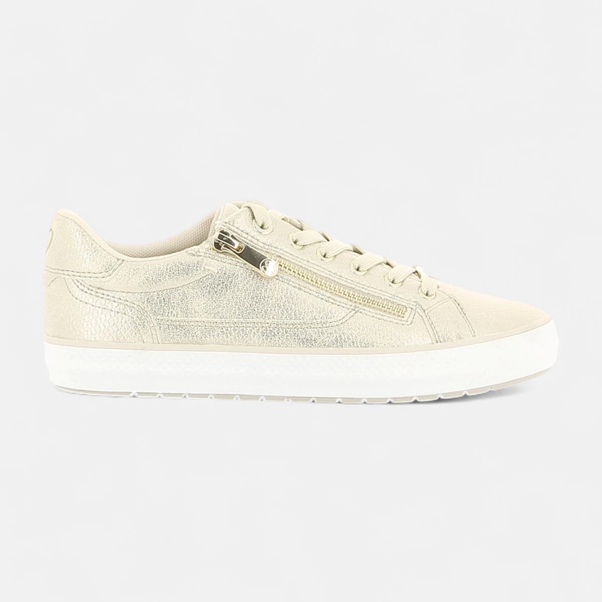 Baskets basses Femme or
