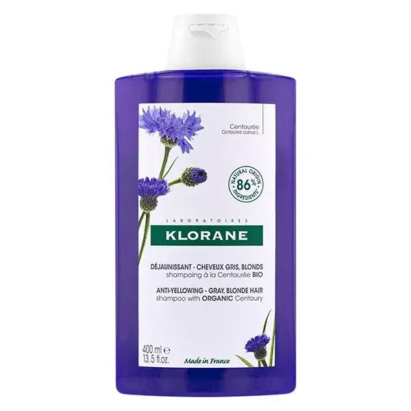 Shampoo Antiamarelamento Klorane Centaurée 400ml