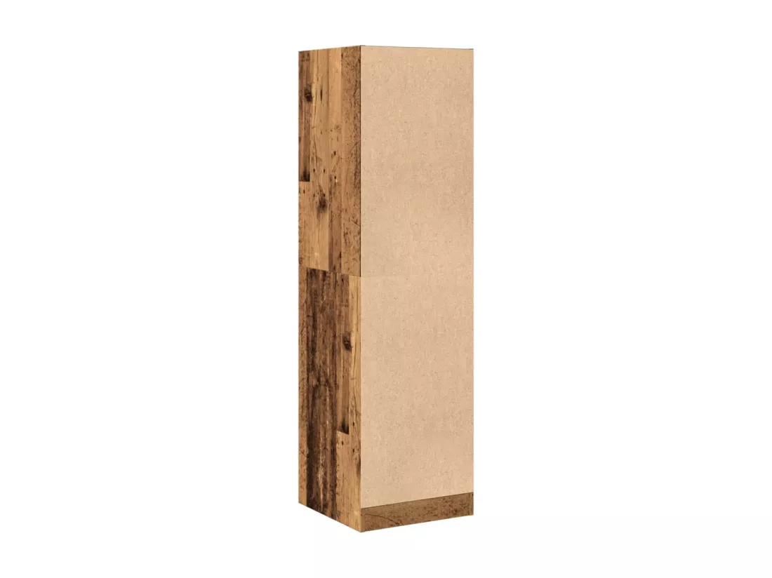 Armoire d'apothicaire vieux bois 40x41x144,5 cm bois ingénierie