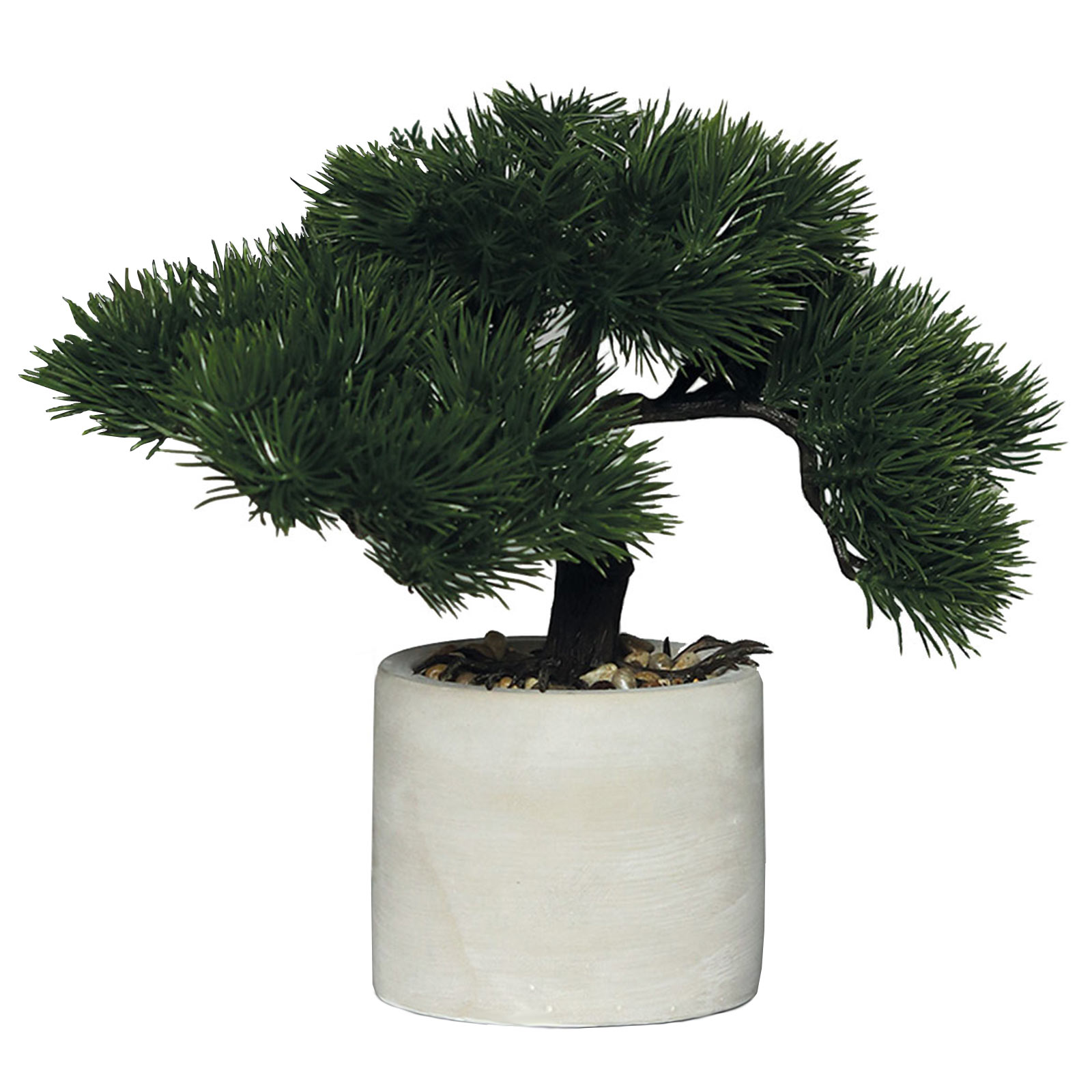 Bonsai - Kunstpflanze - grün-grau - sortiert - 25 cm hoch