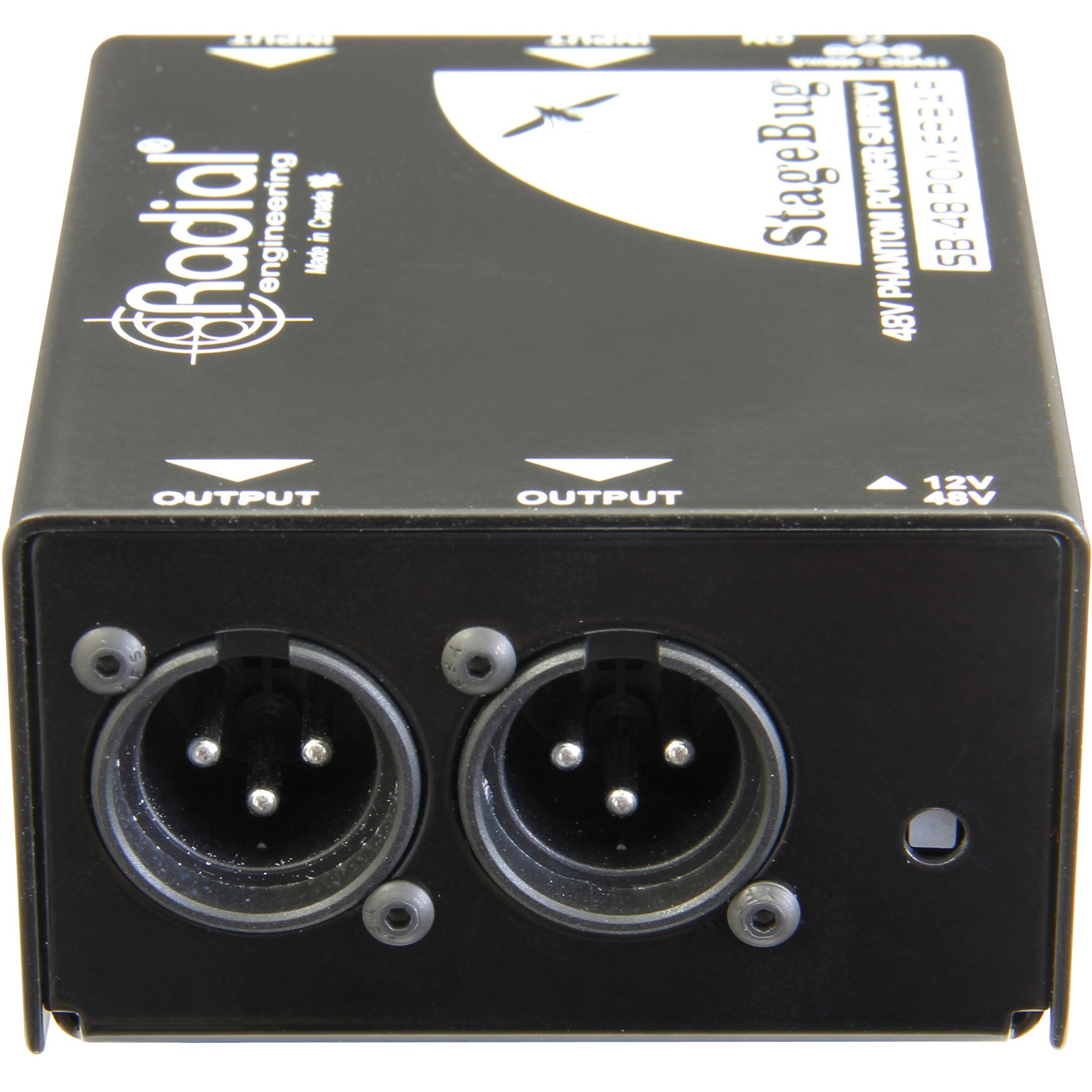 Radial STAGEBUG SB-48 fantoomvoeding 48V - 2 kanalen