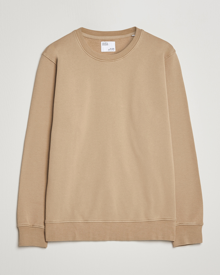 Colorful Standard Classic Organic Crew Neck Sweat Desert Khaki