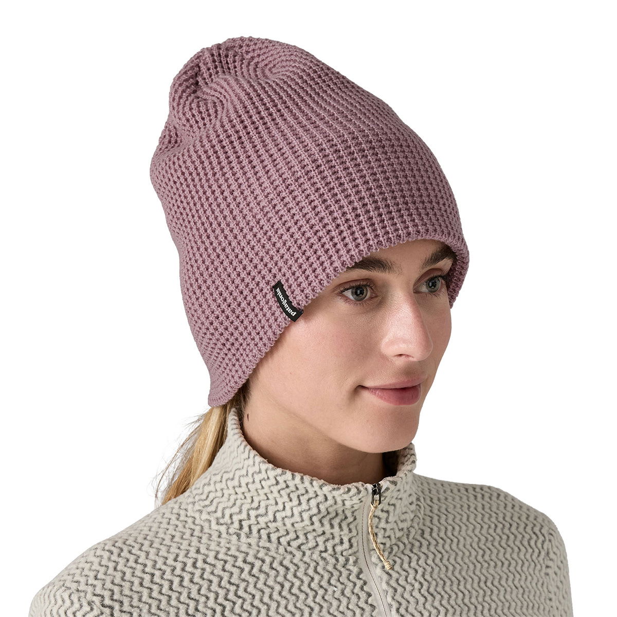 Patagonia SnowDrifter Beanie (Stormy Mauve)