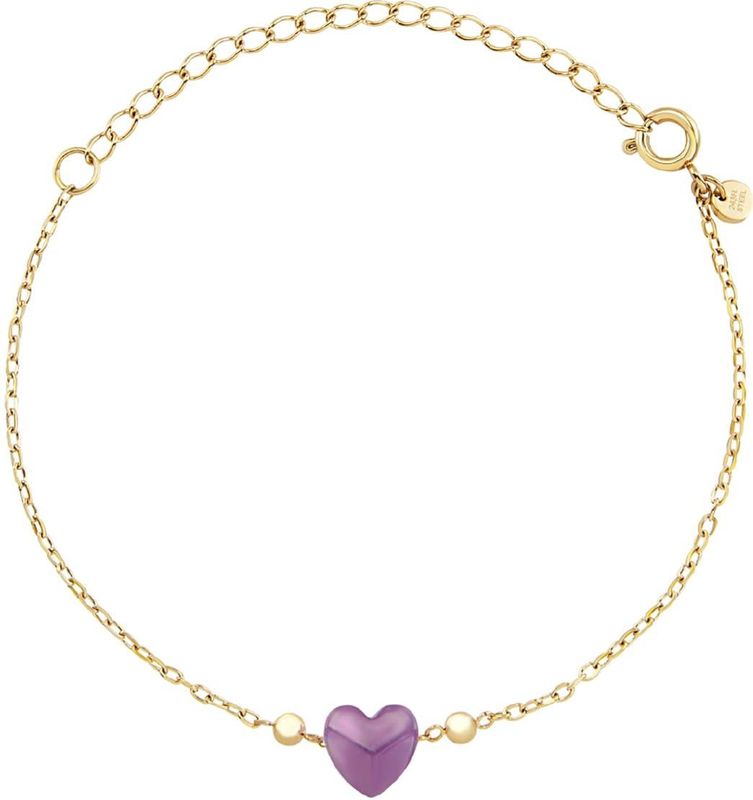 Breil Armband 'Candy'  goud / donkerlila