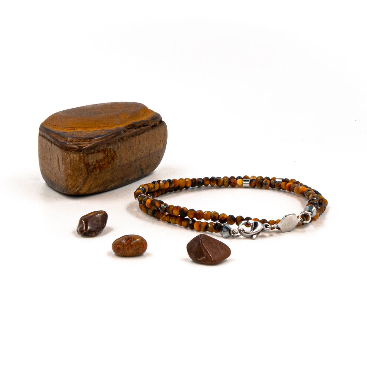 Bracelet Lumia en pierres naturelles Oeil de Tigre
