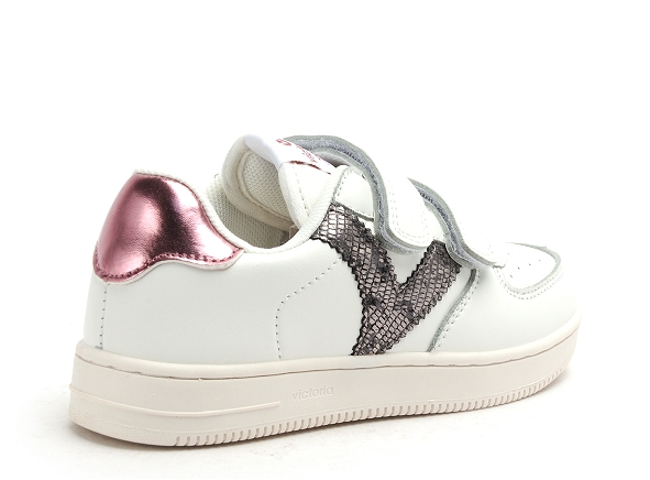 Victoria basses enfant 1124106 tiempo efecto piel fan blanc