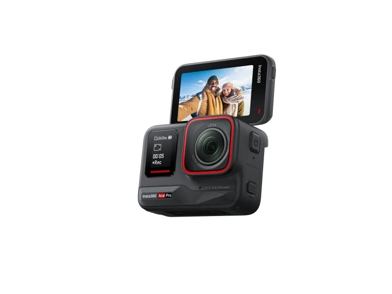 Insta360 Ace Pro - Action-kamera - 8K / 24 fps - Leica - Bluetooth, Wi-Fi - undervands op til 10 m - sort