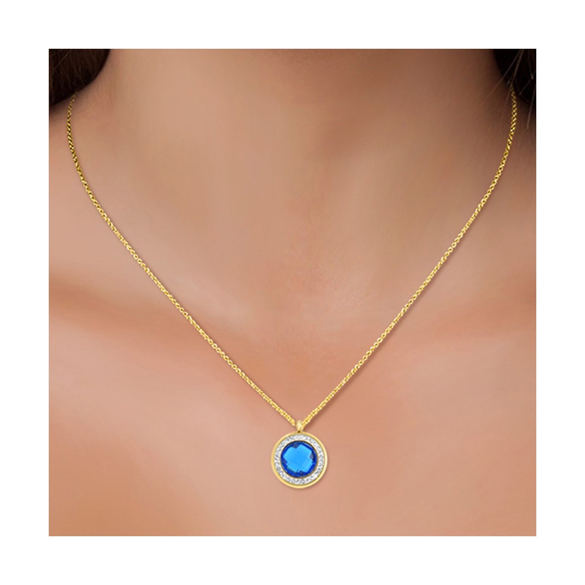 Collier SC Bohème orné de cristaux scintillants