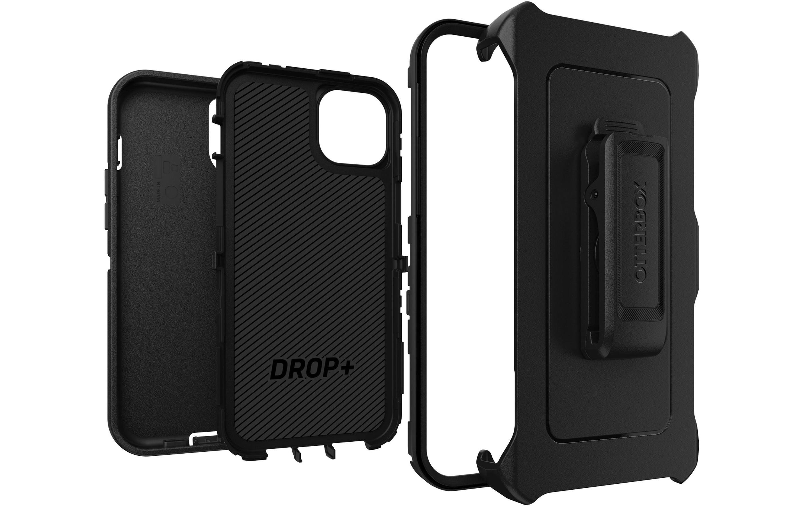 Back Cover Defender iPhone 15 Plus SchwarzSchutzhülle für das Apple iPhone 15 Plus