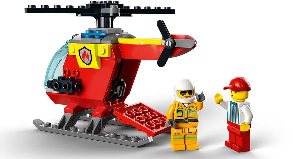 LEGO®CITY 60318 - L'HELICOPTERE DES POMPIERS