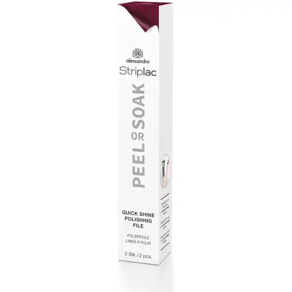 STRIPLAC PEEL OR SOAK POLIERFEILE 2ER SET