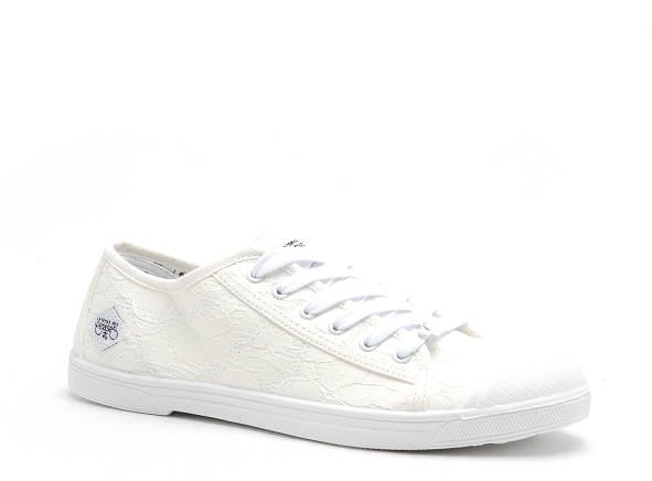 Le temps des cerises basses femme basic02 femme blanc