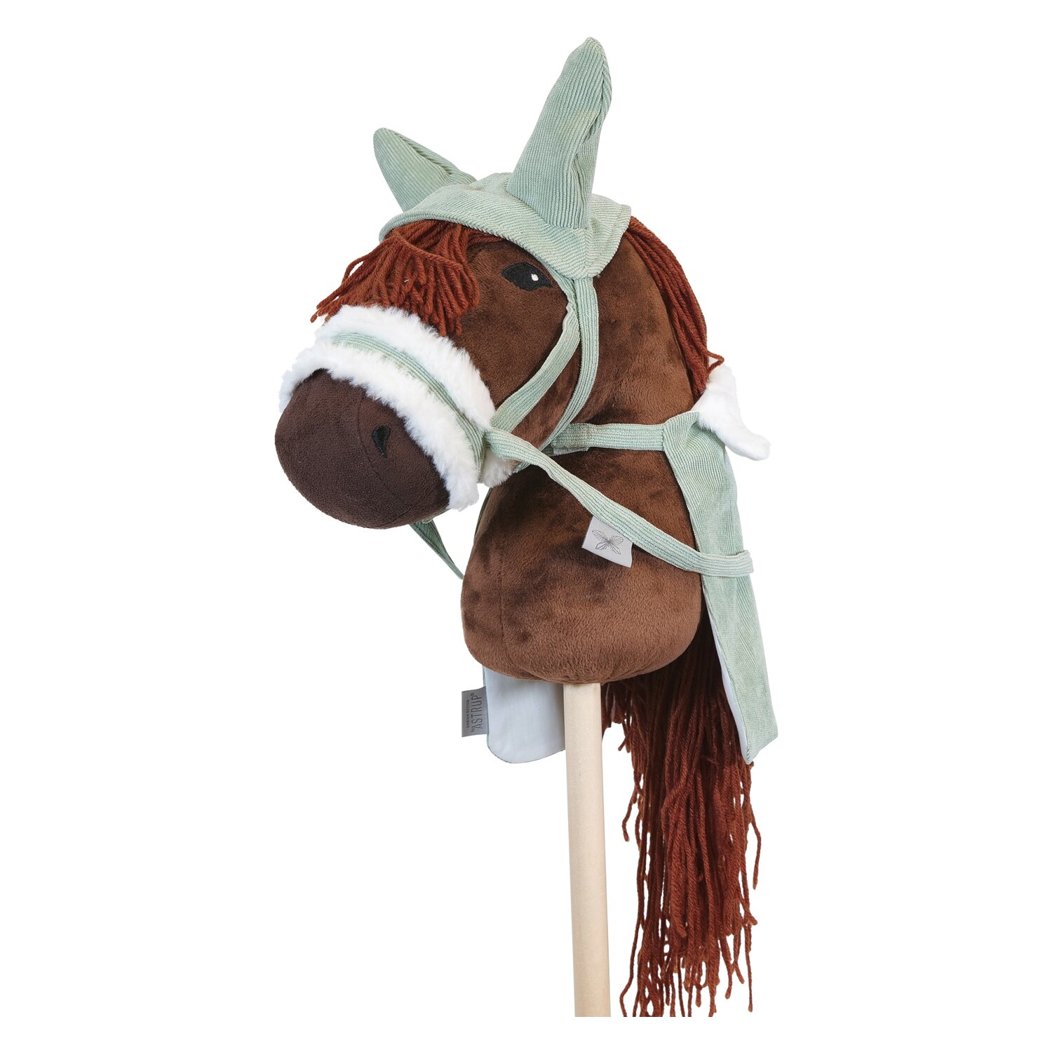ASTRUP Decke, Halfter und Fliegenohren Hobby Horse  - dusty green